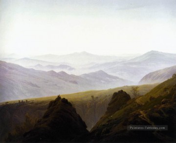  matin Tableaux - Matin dans les Montagnes Paysage romantique Caspar David Friedrich